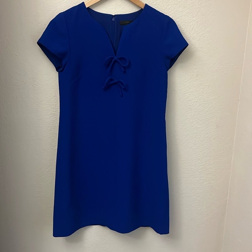 Deep royal blue J. Crew dress size 2
